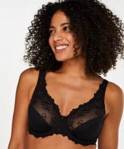 Soutien-gorge à Armatures Non-préformé Diva - Noir