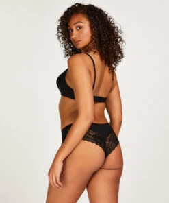 Slip Brésilien Maya - Noir -Sous-vêtement Soldes 2024 103550 4