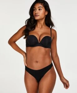 Soutien-gorge Maximiseur Préformé Sans Bretelles - Noir 8 Soutien-gorge Maximiseur Préformé Sans Bretelles - Noir -Sous-vêtement Soldes 2024 104636 3