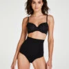Slip Raffermissant Taille Haute - Noir