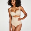 Slip Raffermissant Taille Haute - Beige