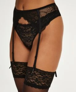 Bas 15 Denier Anti Ladder - Noir -Sous-vêtement Soldes 2024 117691 2