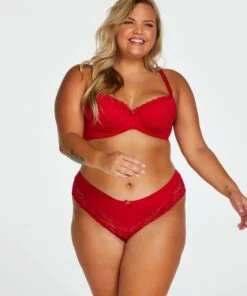 Soutien-gorge à Armatures Préformé Maya - Rouge -Sous-vêtement Soldes 2024 119847 12