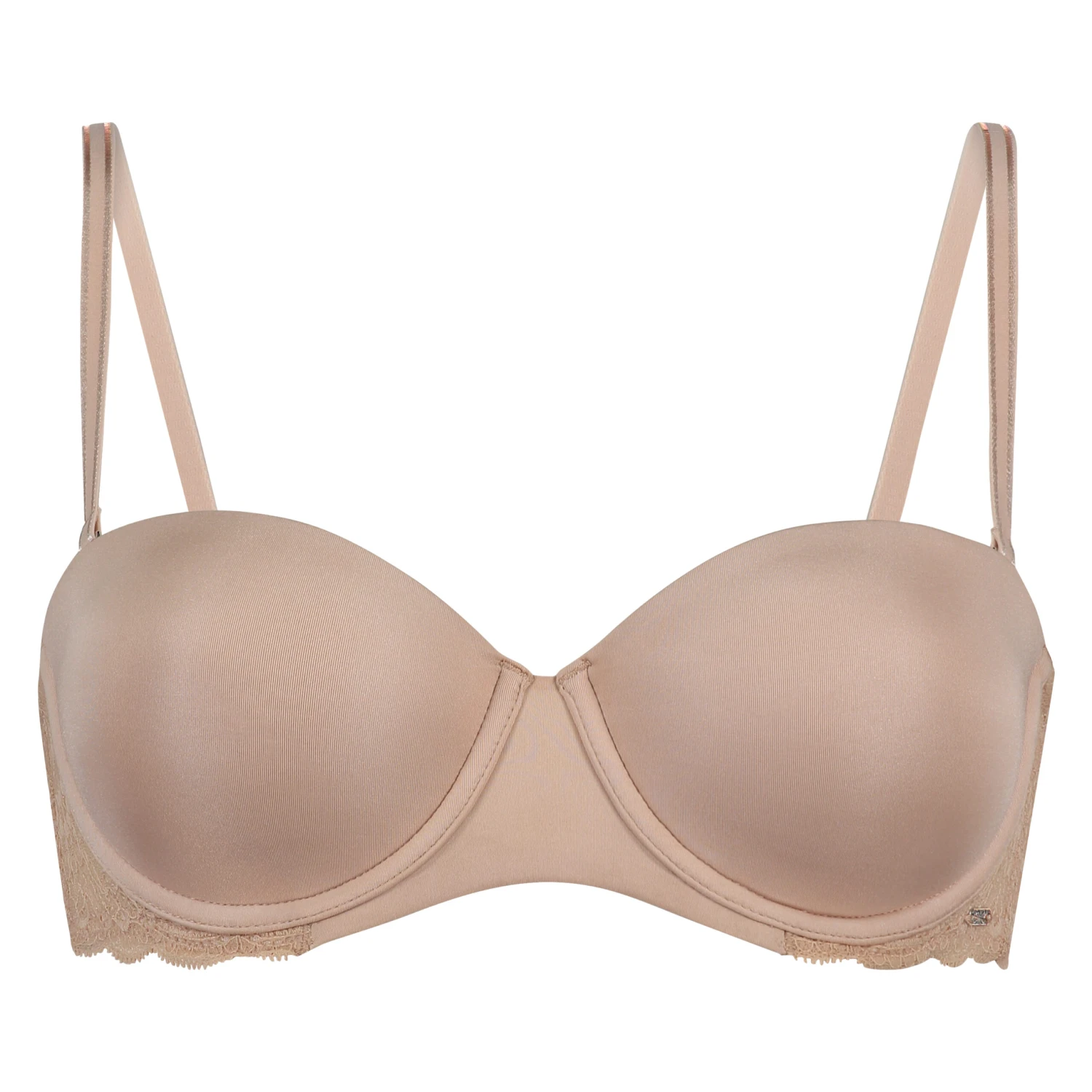 Soutien-gorge à Armatures Préformé Sans Bretelles Angie - Beige 6 Soutien-gorge à Armatures Préformé Sans Bretelles Angie - Beige – Image 6