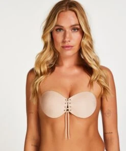 Soutien-gorge Adhésif Push-up - Beige