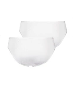 Lot De 2 Slips Angie - Blanc -Sous-vêtement Soldes 2024 136473 6