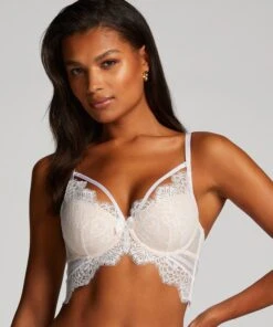 Soutien-gorge à Armatures Préformé Longline Marilee - Blanc