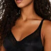 Soutien-gorge à Armatures Non-préformé Minimiseur Nina - Noir