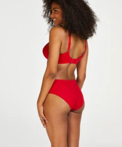 Slip Taille Haute Diva - Rouge -Sous-vêtement Soldes 2024 157544 4