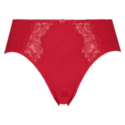 Slip Taille Haute Diva - Rouge -Sous-vêtement Soldes 2024 157544 5