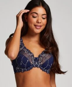 Soutien-gorge à Armatures Non-préformé Diva - Bleu