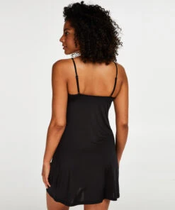 Fond De Robe Lissant - Noir -Sous-vêtement Soldes 2024 161246 4