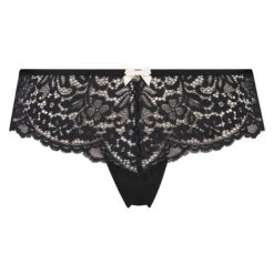 Slip Brésilien Rose - Noir -Sous-vêtement Soldes 2024 168838 5