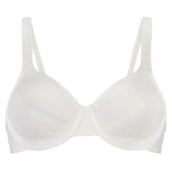 Soutien-gorge à Armatures Non-préformé Satin Fleece - Blanc -Sous-vêtement Soldes 2024 169213 5