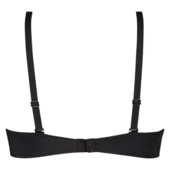 Soutien-gorge à Armatures Non-préformé Satin Fleece - Noir -Sous-vêtement Soldes 2024 169214 6