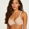 Soutien-gorge à Armatures Non-préformé Satin Fleece - Beige
