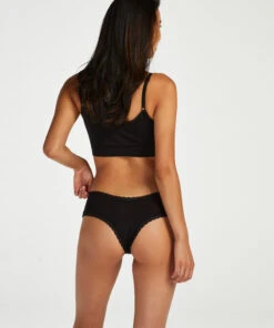 Slip Brésilien En Forme De V London - Noir 7 Slip Brésilien En Forme De V London - Noir -Sous-vêtement Soldes 2024 170183 4