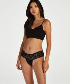 String Boxer Florence - Noir