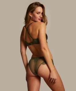 Culotte Brésilienne Hannako - Vert 8 Culotte Brésilienne Hannako - Vert -Sous-vêtement Soldes 2024 171000 4