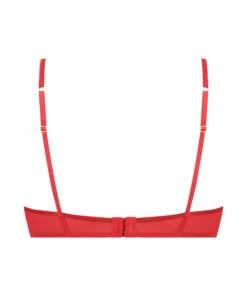 Soutien-gorge Rembourré Demi-bonnet à Armatures Longline Iggy - Rouge -Sous-vêtement Soldes 2024 171428 6