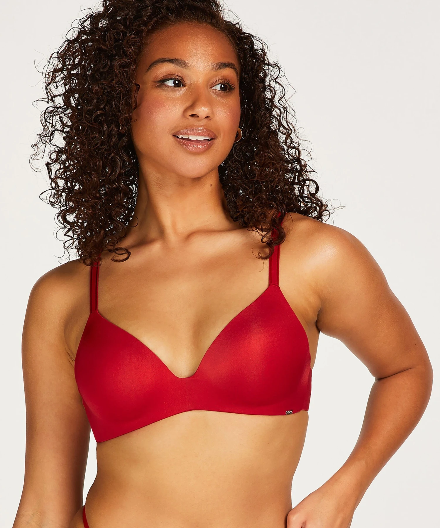 Soutien-gorge Préformé Sans Armatures Mona - Rouge 1 Soutien-gorge Préformé Sans Armatures Mona - Rouge