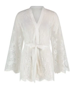 Kimono Lace Isabelle - Blanc -Sous-vêtement Soldes 2024 175812 5
