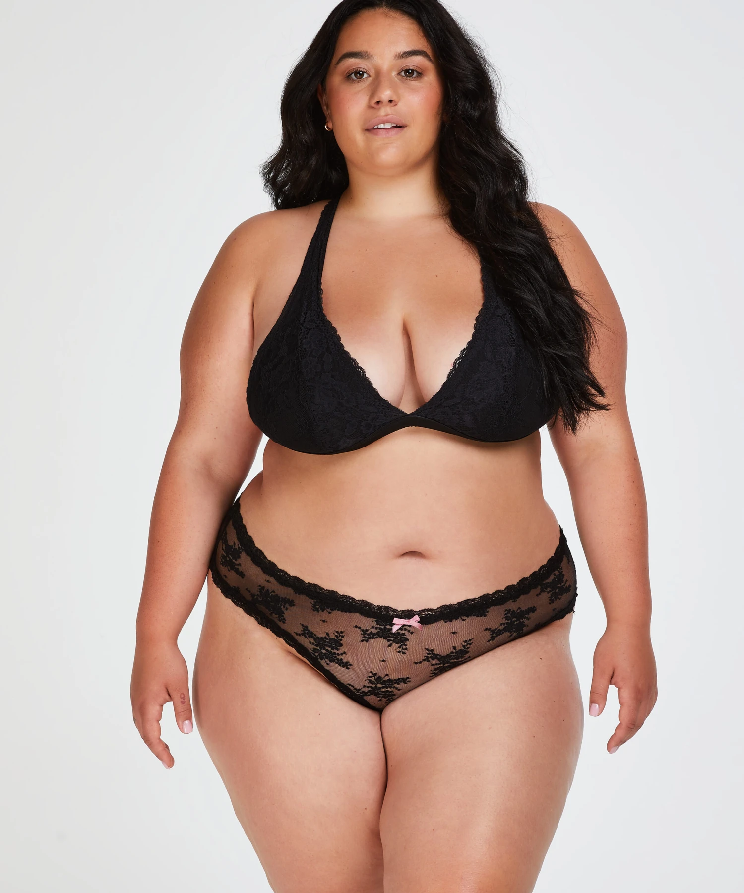 Slip Brésilien V-shape Mesh - Noir 4 Slip Brésilien V-shape Mesh - Noir – Image 4