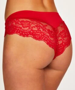Short Brésilien Teddy - Rouge -Sous-vêtement Soldes 2024 178640 2