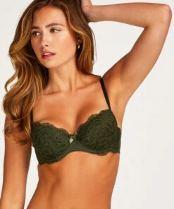 Soutien-gorge à Armatures Préformé Teddy - Vert