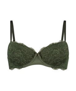 Soutien-gorge à Armatures Préformé Teddy - Vert -Sous-vêtement Soldes 2024 178644 5