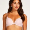 Soutien-gorge Push-up à Armatures Préformé Teddy - Rose