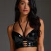Soutien-gorge à Armatures Préformé Longline Seductress - Noir