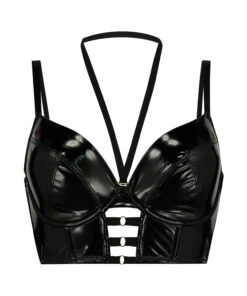 Soutien-gorge à Armatures Préformé Longline Seductress - Noir -Sous-vêtement Soldes 2024 179731 5