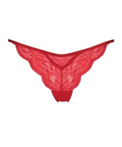 String Isabelle - Rouge -Sous-vêtement Soldes 2024 184809 5