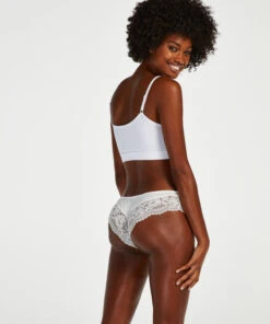 Lot De 3 Shorts Brésiliens Valencia - Blanc -Sous-vêtement Soldes 2024 185895 4