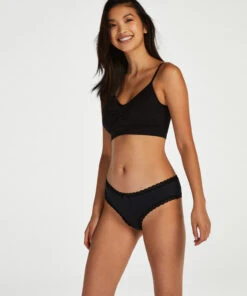 Lot De 3 Shorts Brésiliens En Coton Georgia - Noir