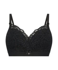 Soutien-gorge D’allaitement Préformé Rose - Noir -Sous-vêtement Soldes 2024 186710 5