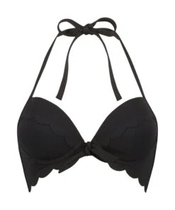Haut De Bikini à Armatures à Effet Push-up Préformé Scallop Taille A - E - Noir 10 Haut De Bikini à Armatures à Effet Push-up Préformé Scallop Taille A - E - Noir -Sous-vêtement Soldes 2024 191272 5