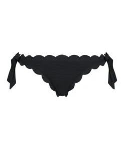 Bas De Bikini Coquin Festonné - Noir 8 Bas De Bikini Coquin Festonné - Noir -Sous-vêtement Soldes 2024 191281 5