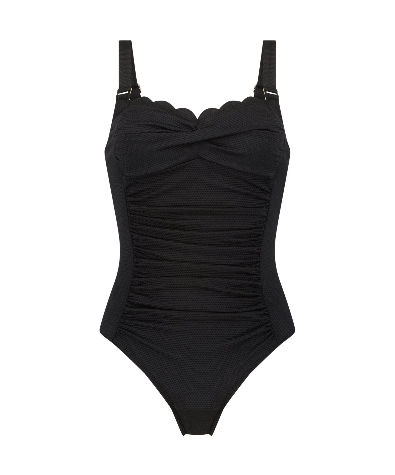 Maillot De Bain Scallop - Noir 4 Maillot De Bain Scallop - Noir – Image 4