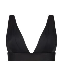 Haut De Bikini Triangle Luxe - Noir -Sous-vêtement Soldes 2024 191551 5