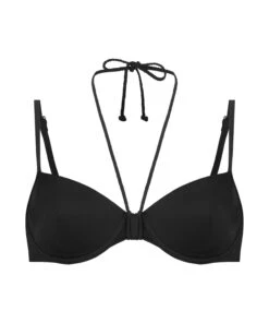 Haut De Maillot De Bain Rembourré à Armatures Luxe - Noir -Sous-vêtement Soldes 2024 191552 5