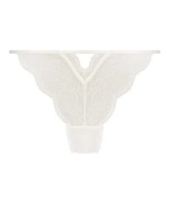 Slip Brésilien Isabelle - Blanc -Sous-vêtement Soldes 2024 192471 5
