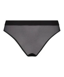 Slip Brésilien Invisible Mesh - Noir -Sous-vêtement Soldes 2024 194295 6