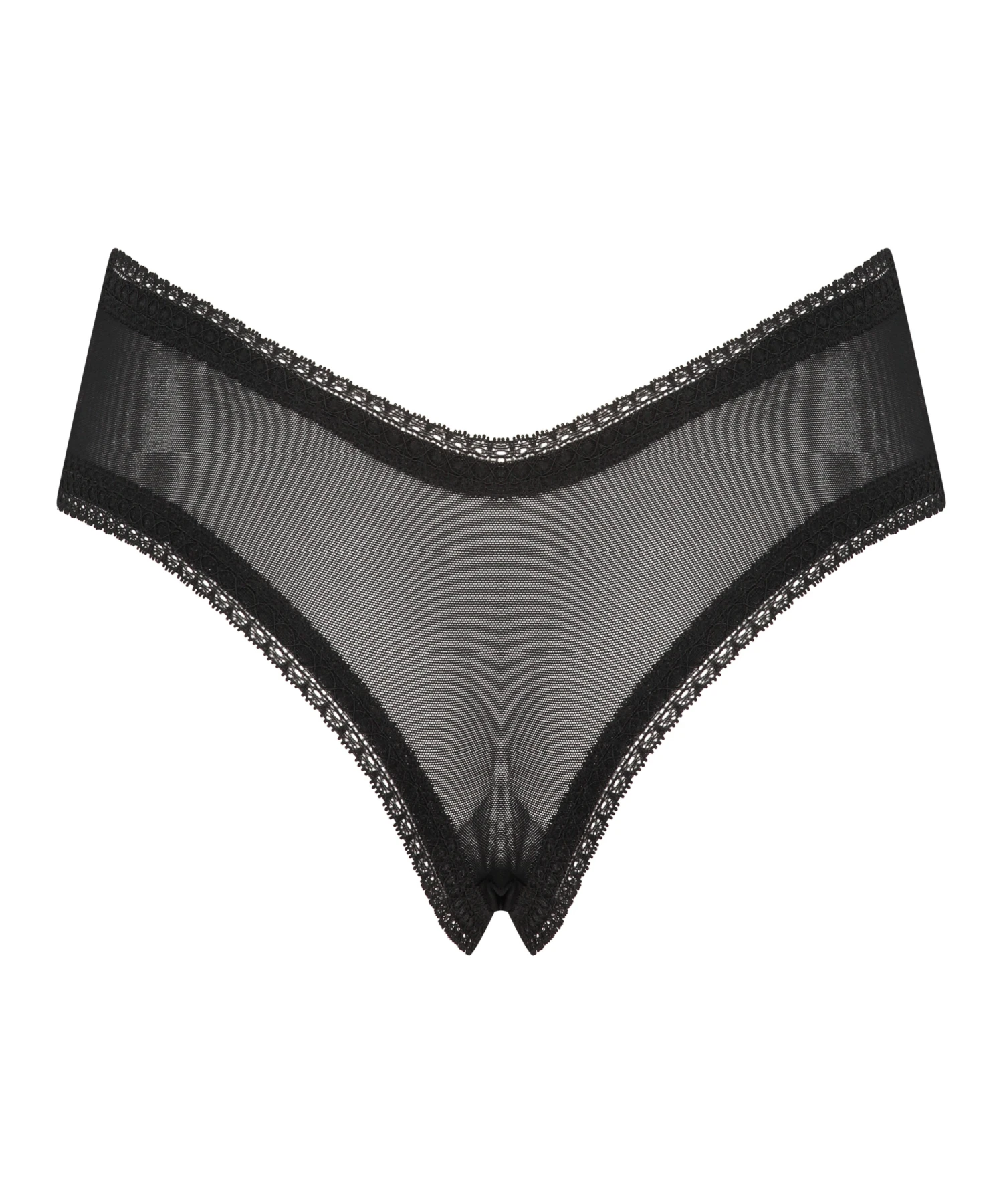 Slip Brésilien En Forme De V Cali - Noir 5 Slip Brésilien En Forme De V Cali - Noir – Image 5