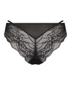 Slip Brésilien Anna - Noir -Sous-vêtement Soldes 2024 195484 6
