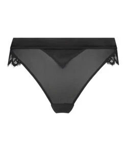 Slip Brésilien Taille Haute Genevieve - Noir 9 Slip Brésilien Taille Haute Genevieve - Noir -Sous-vêtement Soldes 2024 195549 6