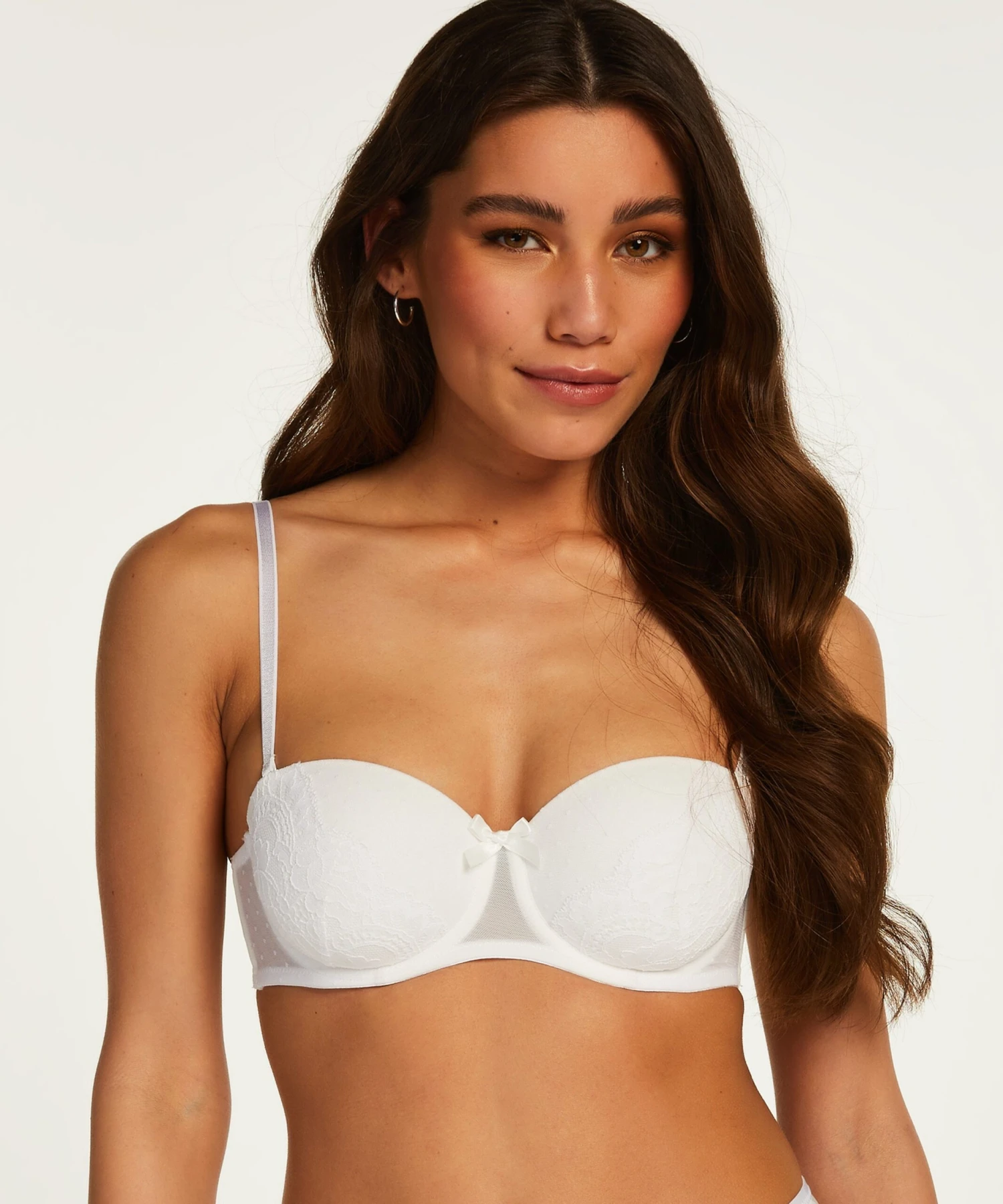 Soutien-gorge Préformé à Armatures Bretelles Valerie - Blanc 1 Soutien-gorge Préformé à Armatures Bretelles Valerie - Blanc