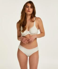 Soutien-gorge à Armatures Non-préformé En Maille - Blanc -Sous-vêtement Soldes 2024 195780 3