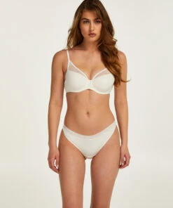 Culotte En Maille - Blanc